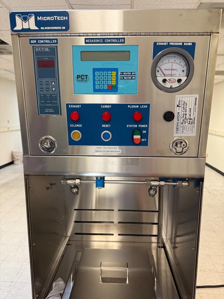 Used Megasonic Stainless Steel Cleaning System for Water or Solvents