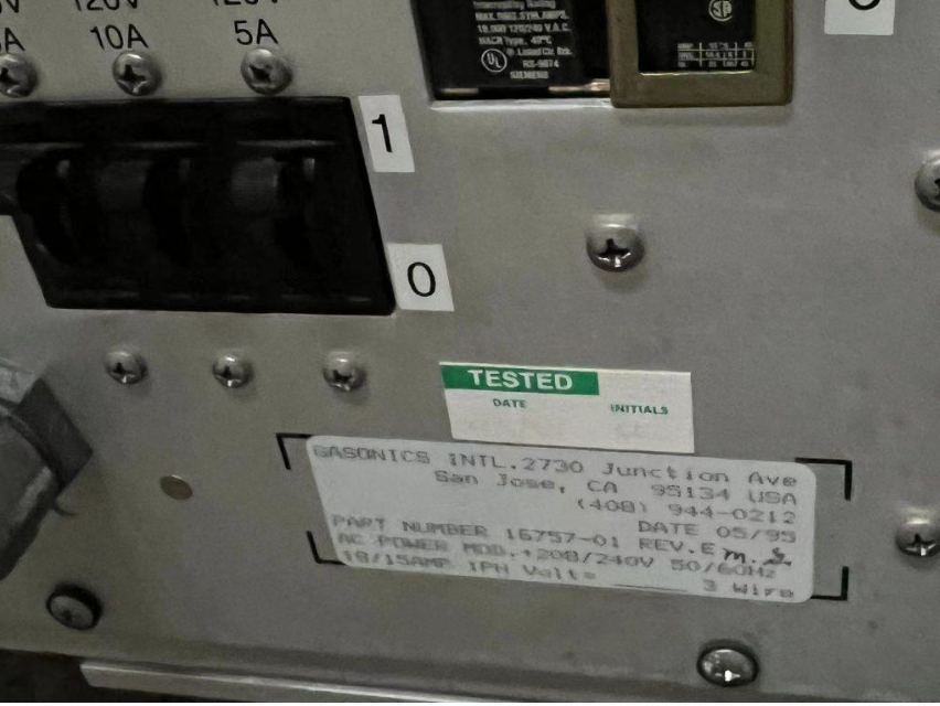 Used Gasonics  L 3510 Asher