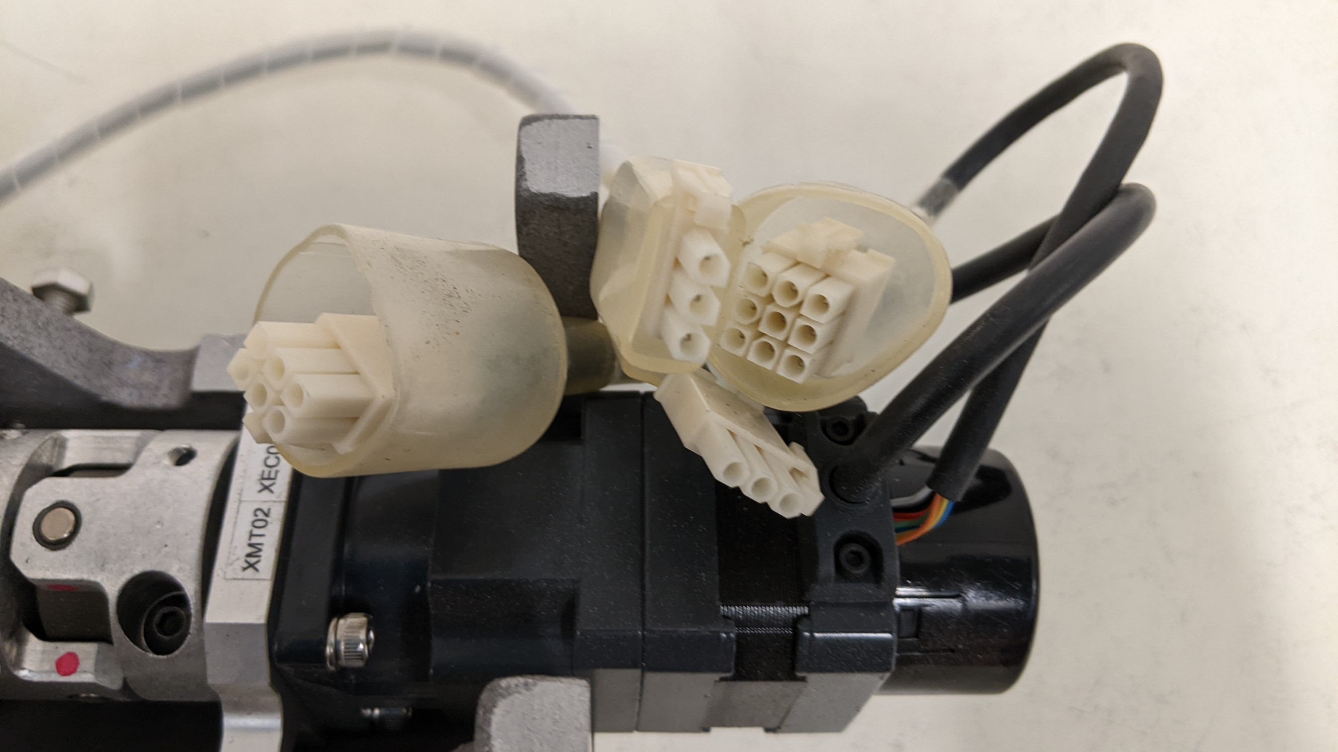 Used SMC & Oriental Motor Co., Ltd. MGP Compact Guide Cylinder / VEXTA 5 Phase Stepping Motor