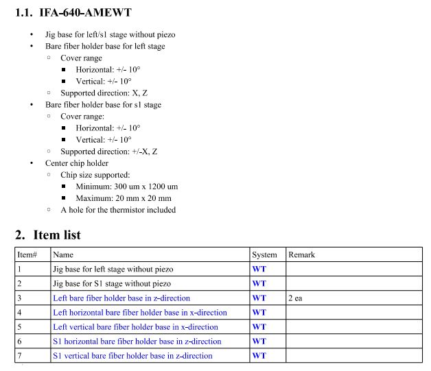 Used Fiber pro-IFA 600 + 640