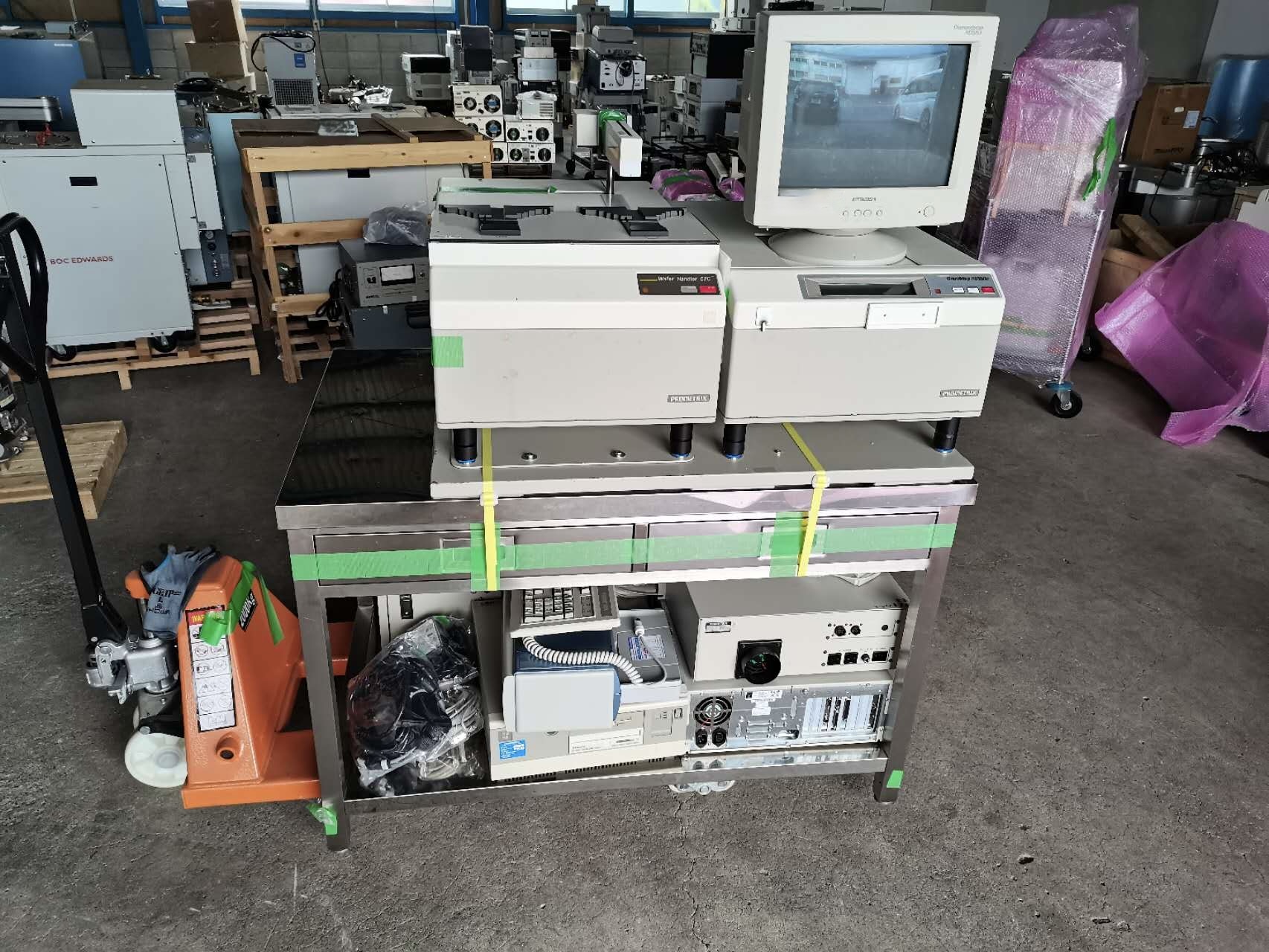 Used KLA / TENCOR Prometrix RS55/TC Resistivity Mapper