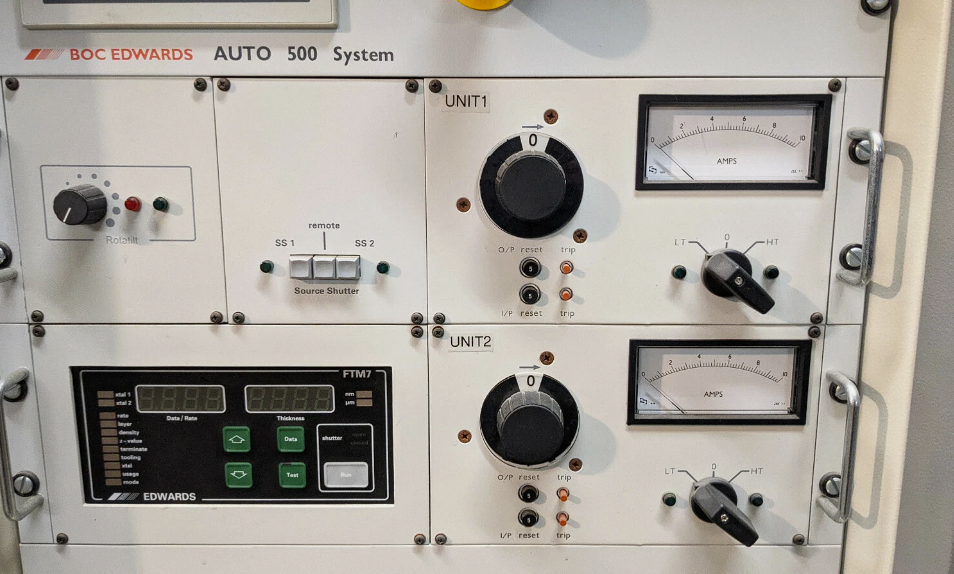 Used BOC Edwards Auto 500 Evaporator Sputter Coater Thin Film