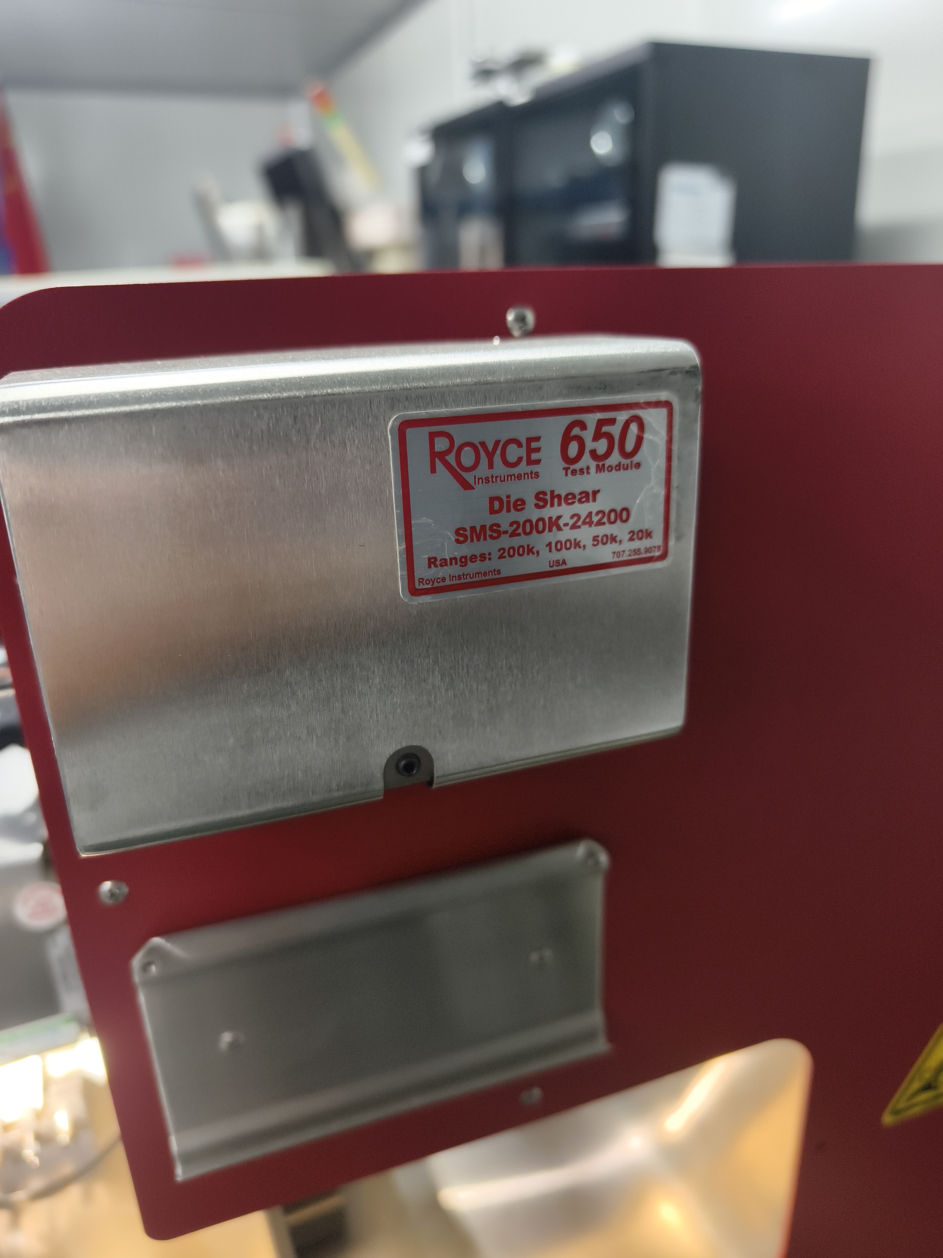 Used 2017 Royce  650  Bond Tester