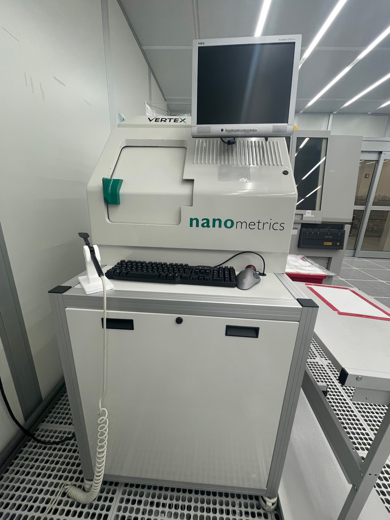 Used 2007 Nanometrics Vertex Photoluminescence Measuring Device