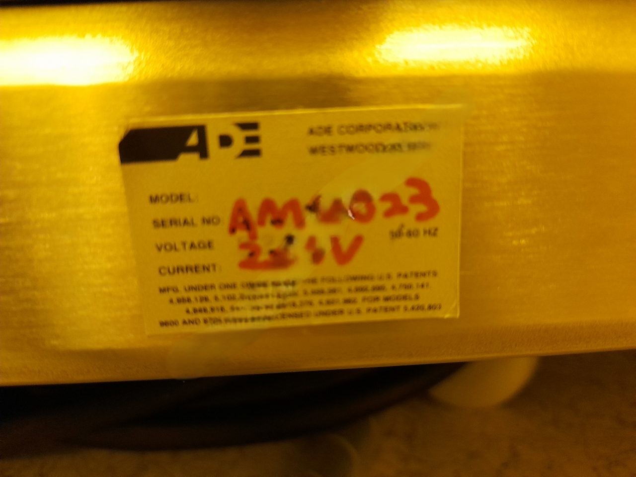 Used 2002 ADE Corporation 209700