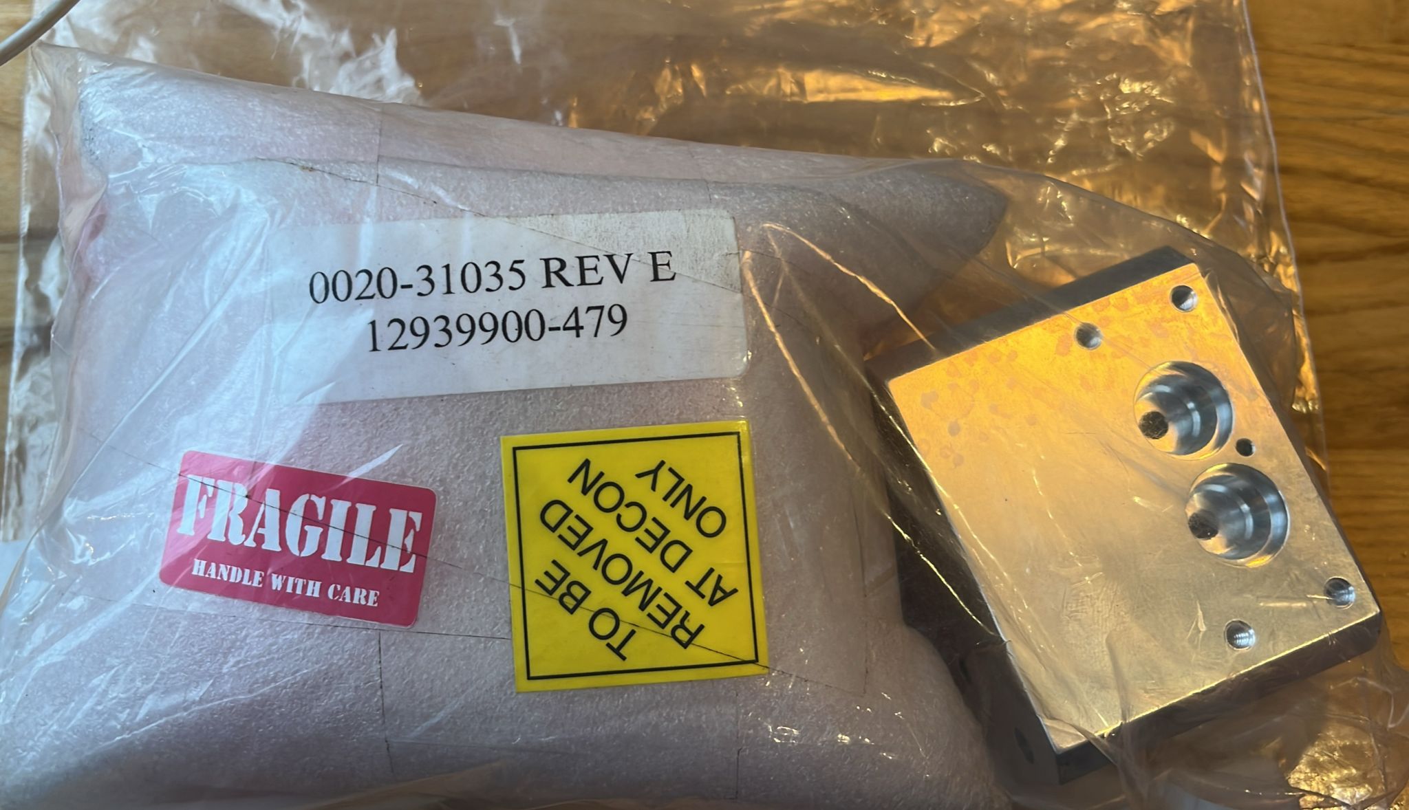 Used Applied Materials AMAT 0020-31035 #U#MANIFOLD INPUT WCVD-CGFT