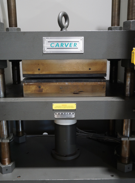 Used Carver 5401 AutoFour 4815-PL/H 48 Ton Automatic Hydraulic Heated Laboratory Press