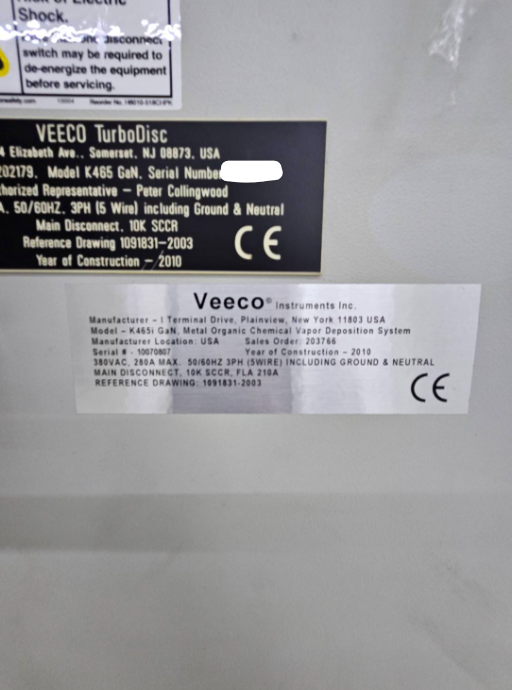 Used Veeco K465