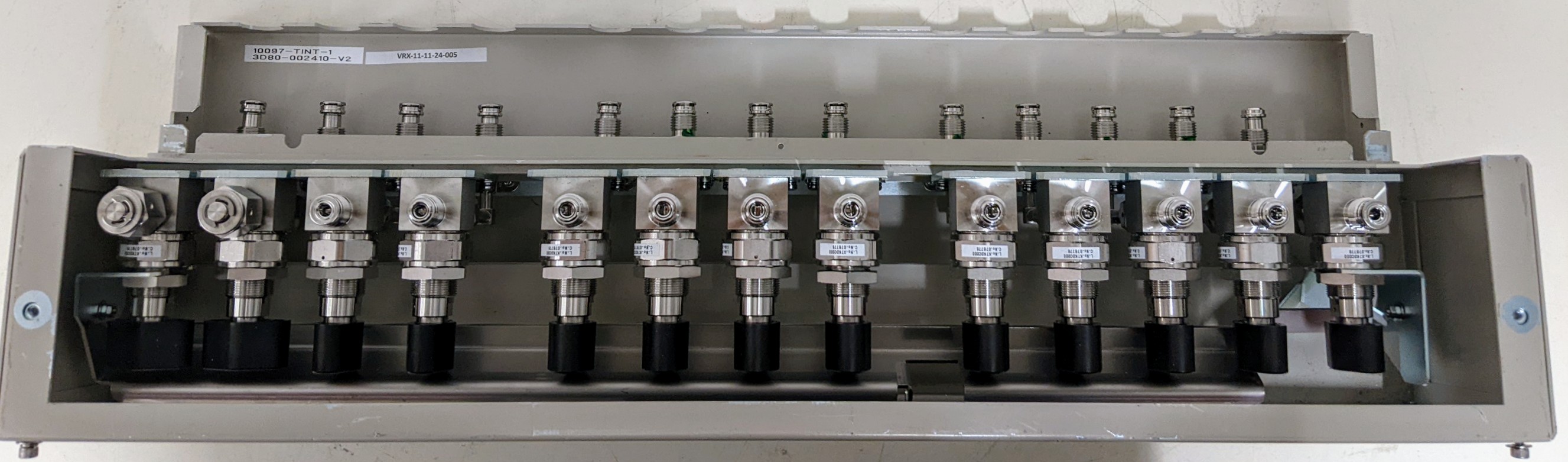 Used TEL 13 x (1/4 Turn Gas Valves Assy.)