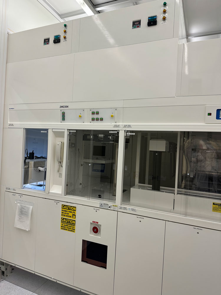 Used DNS Dainippon Screen WS-820L Wet Station