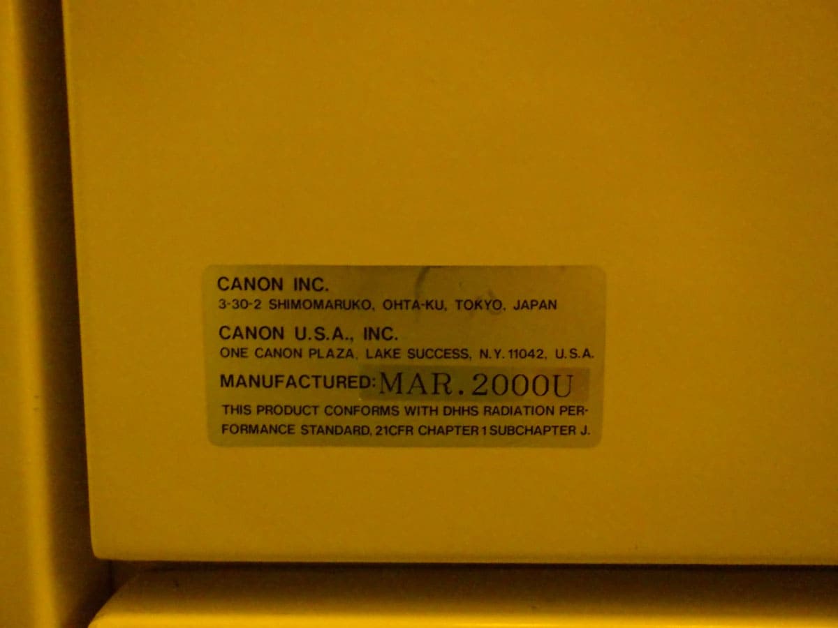 Used 2000 Canon FPA 3000 i5+ Stepper- 2 Available