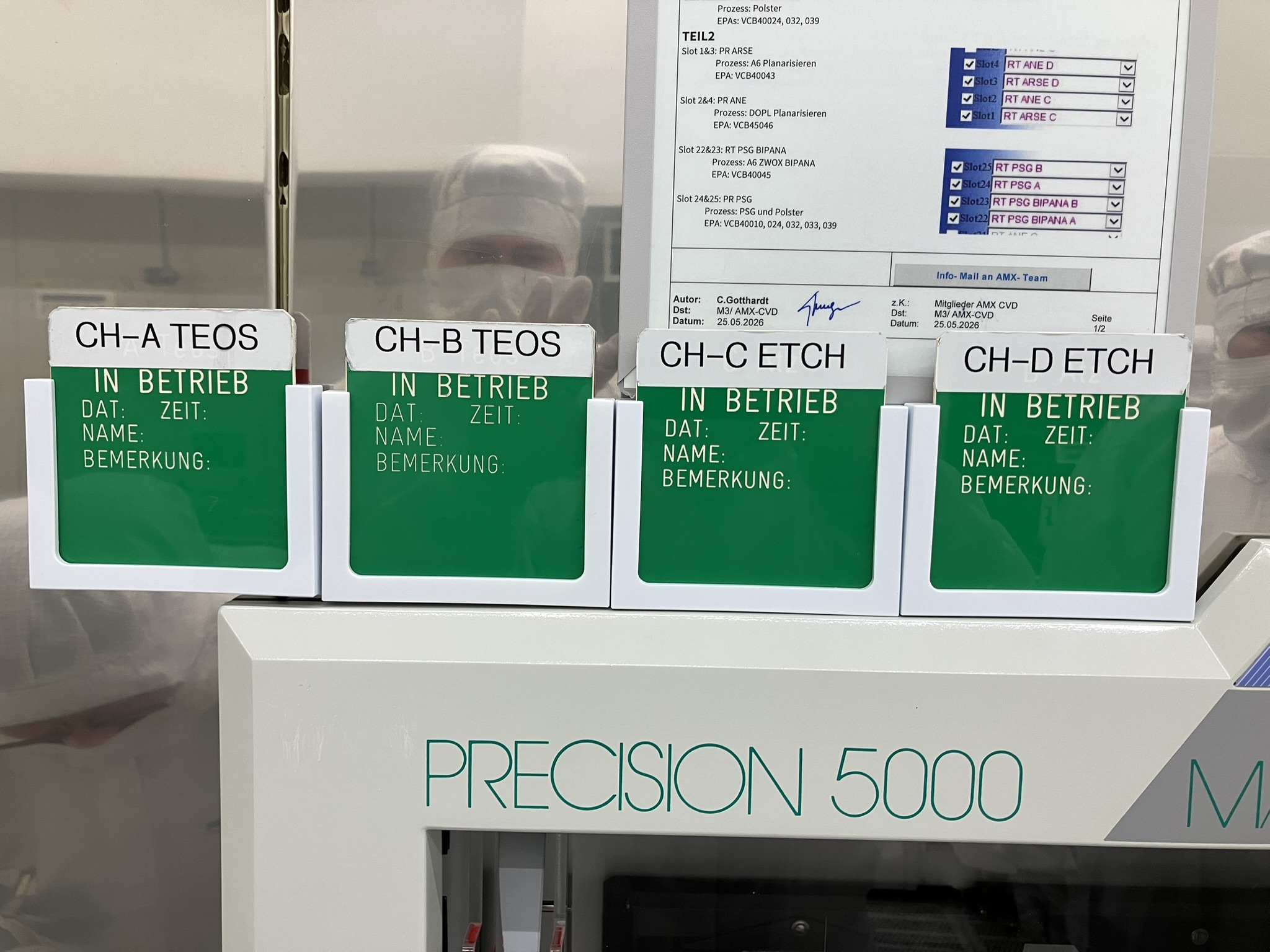 Used 1996 AMAT P5000 45 ETCH / CVD TEOS