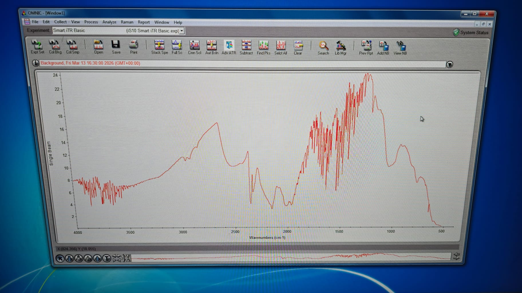 Used Thermo IS10 FTIR Smart ATR