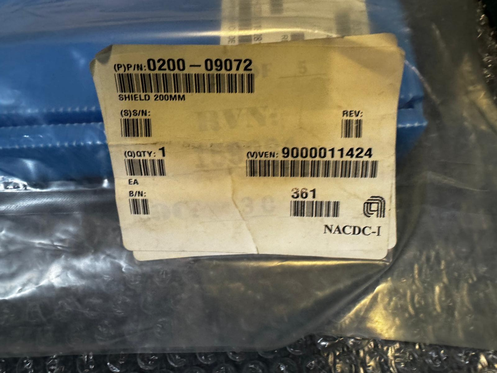 Applied Materials AMAT 0200-09072 CERAMIC SHIELD 200MM EC