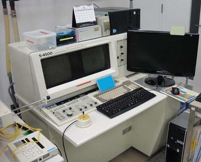 Used 1994 Hitachi S 4500 Scanning Electron Microscope with EDX for ...