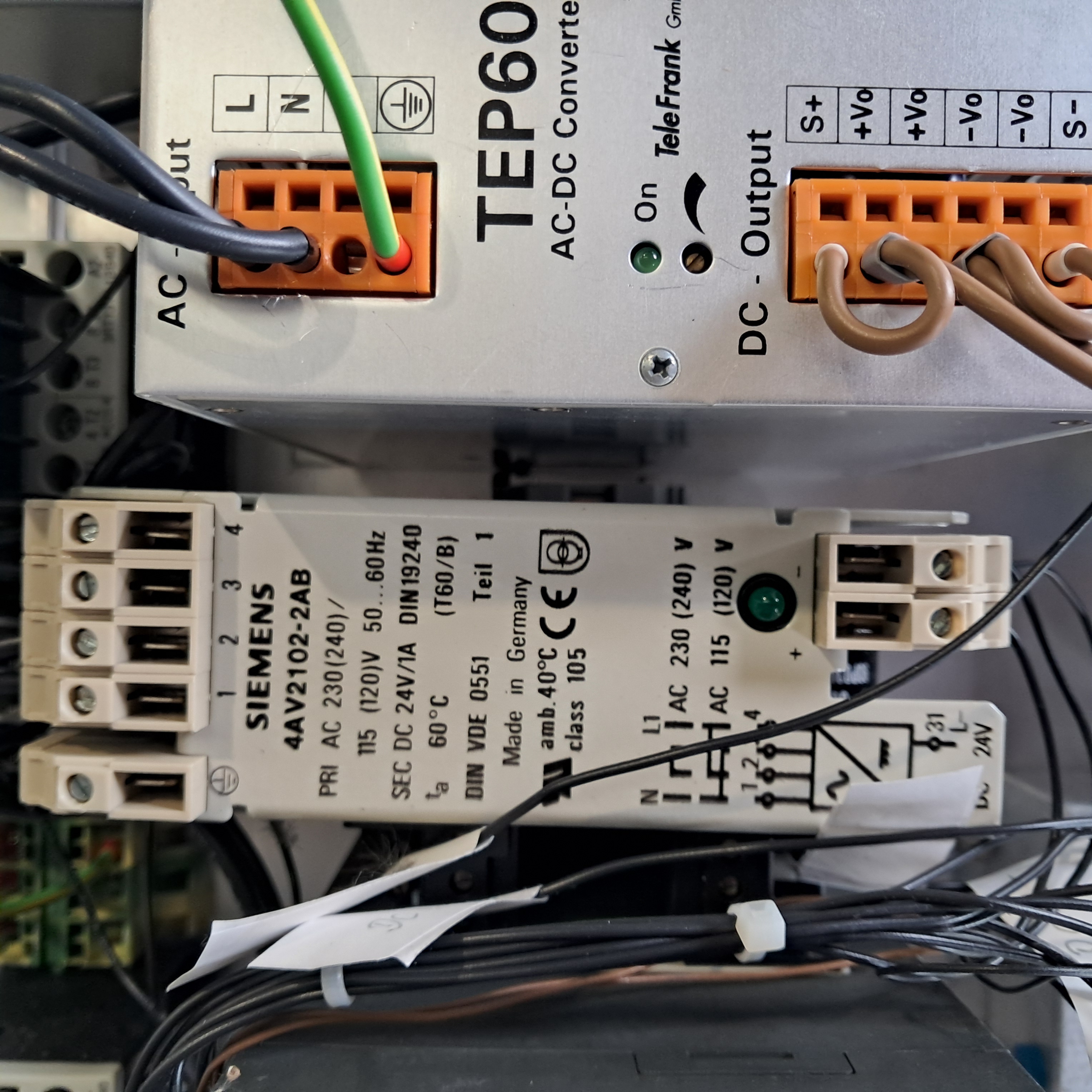 Used MTX 2000 Electrical Control Pane