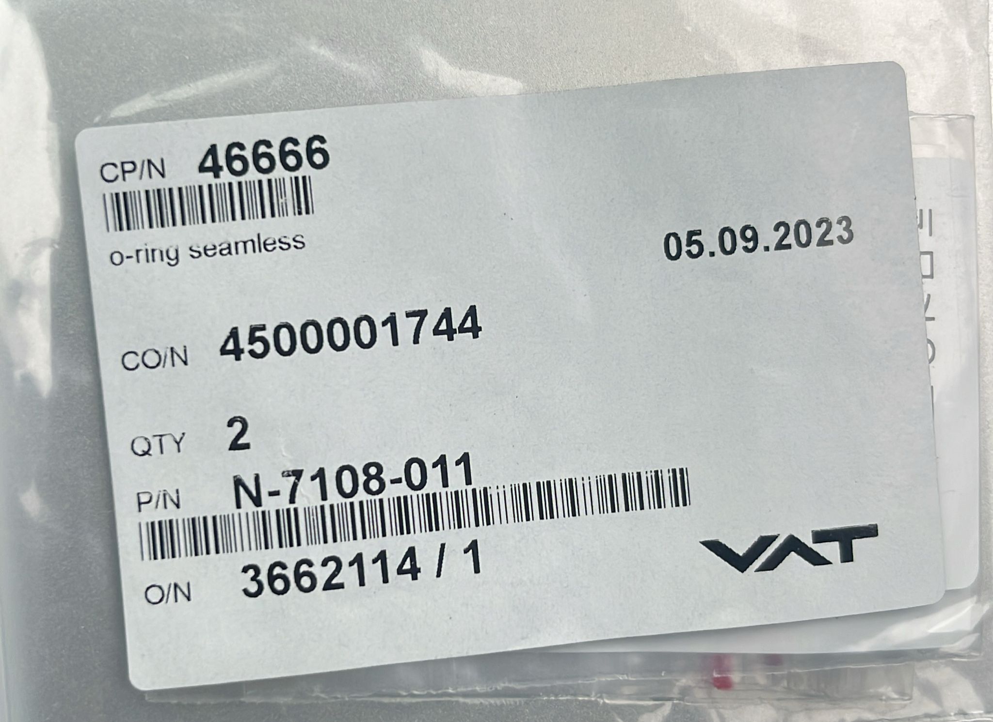 Used Applied Materials AMAT WXZ PART: O-RINGS - VARIOUS AVAILABLE