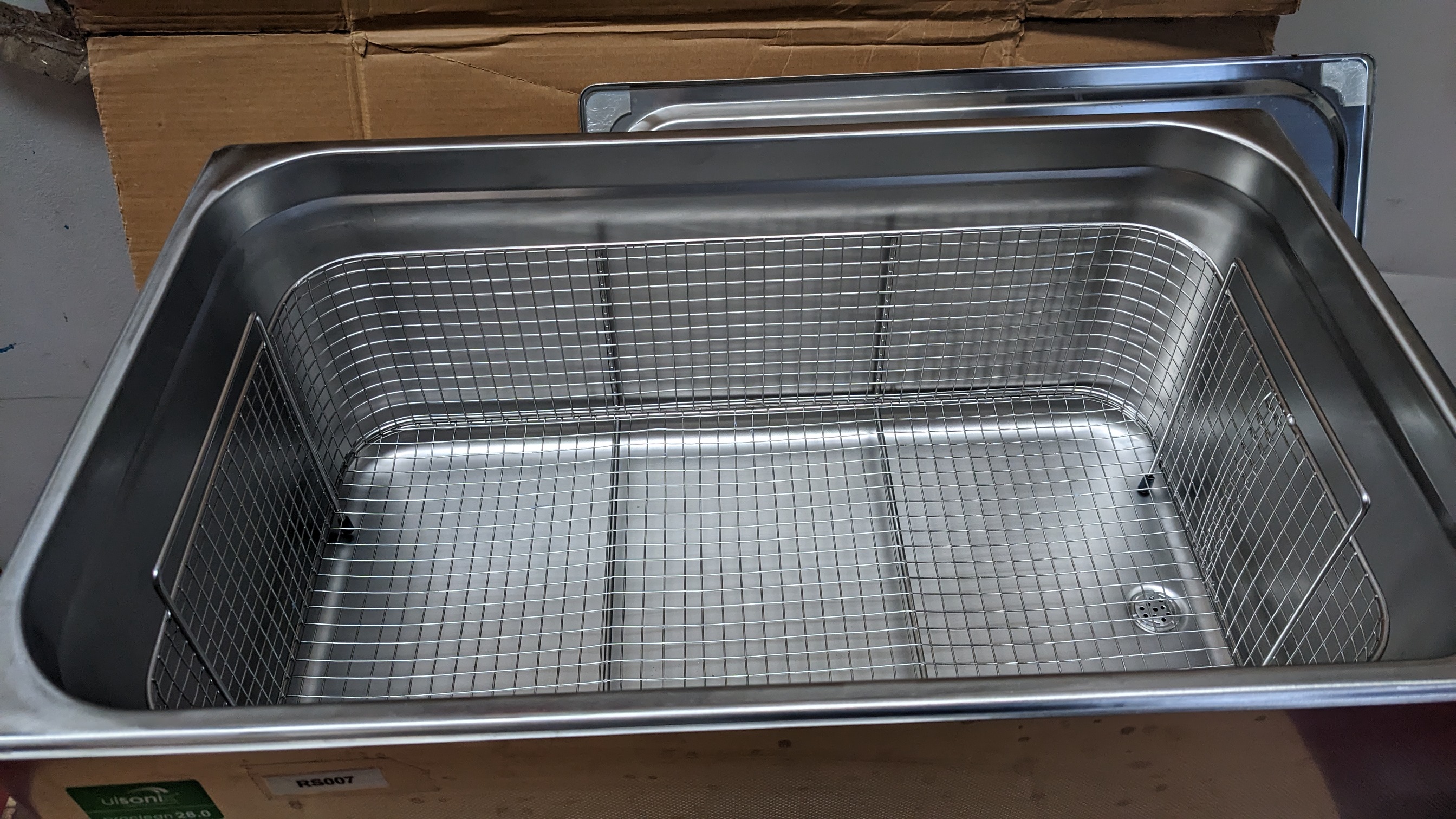 Used Ultrasonic UD100SH-3L  Eumax Digital Cleaner