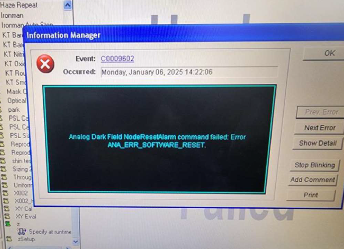 Used KLA- Tencor SP1-TBI