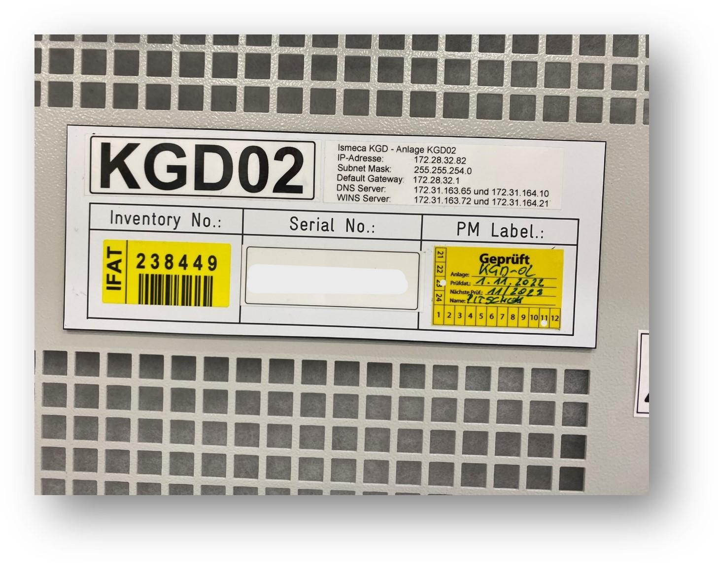 Used 2016 Ismeca KGD02