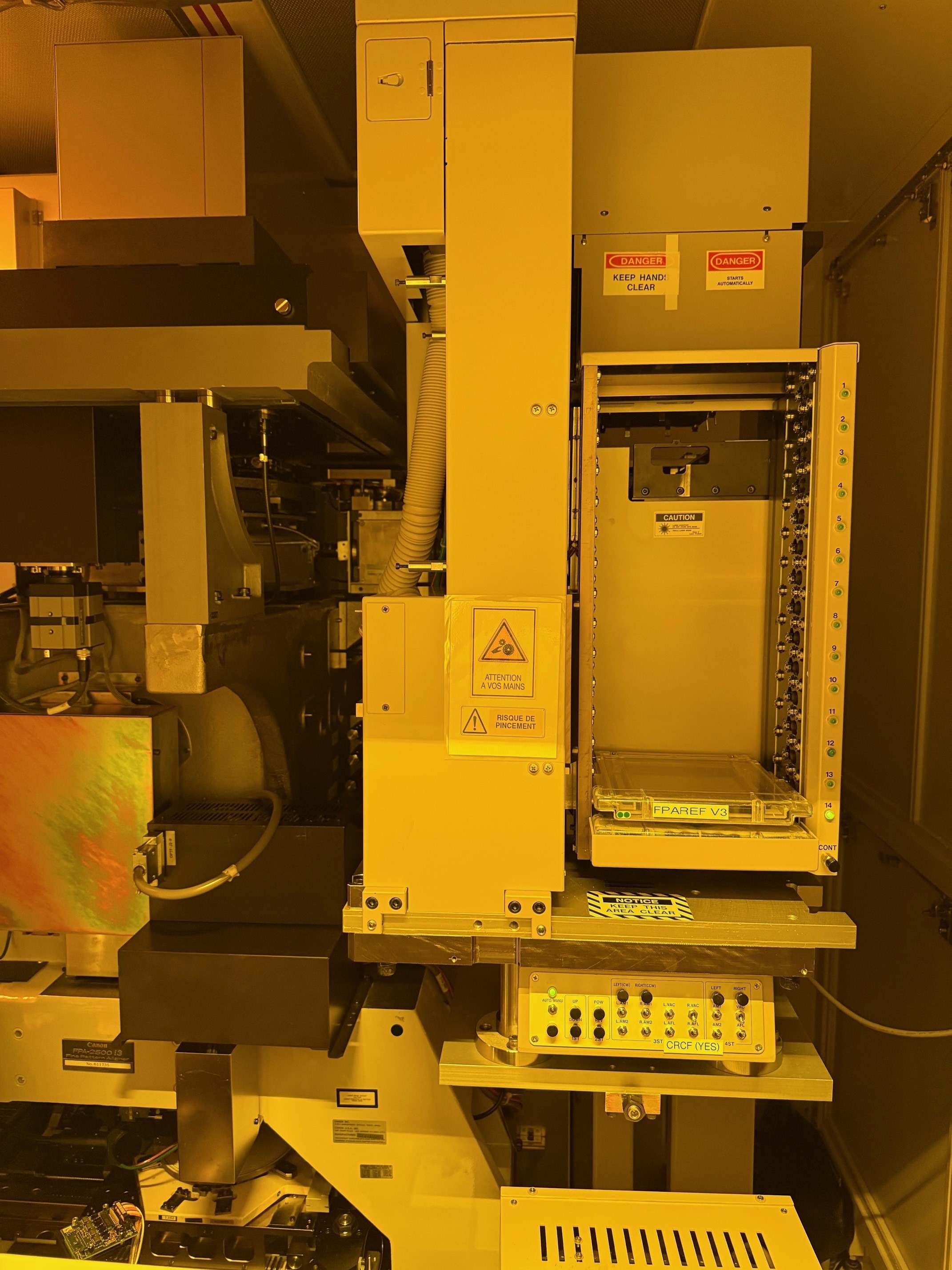 Used 1996 Canon stepper FPA-2500 i3