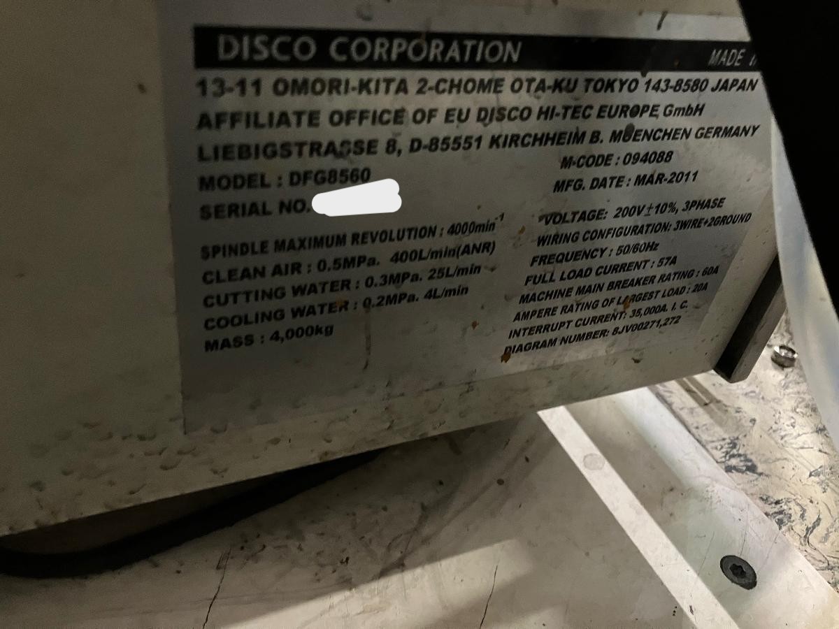 Used 2011 Disco 25 DFG8560