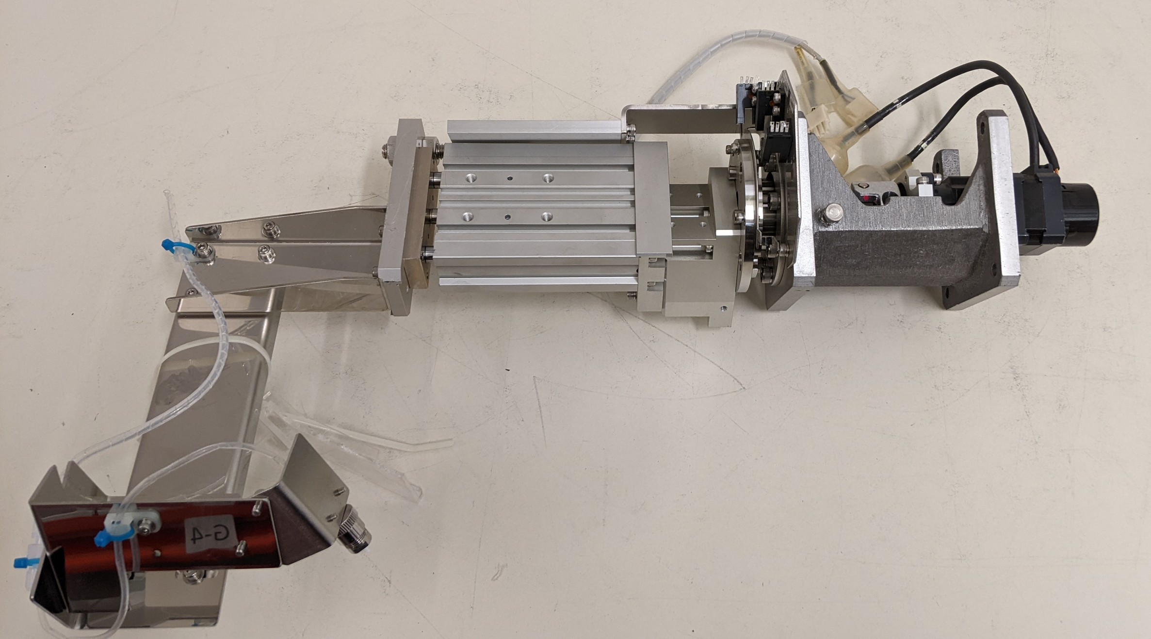 Used SMC & Oriental Motor Co., Ltd. MGP Compact Guide Cylinder / VEXTA 5 Phase Stepping Motor