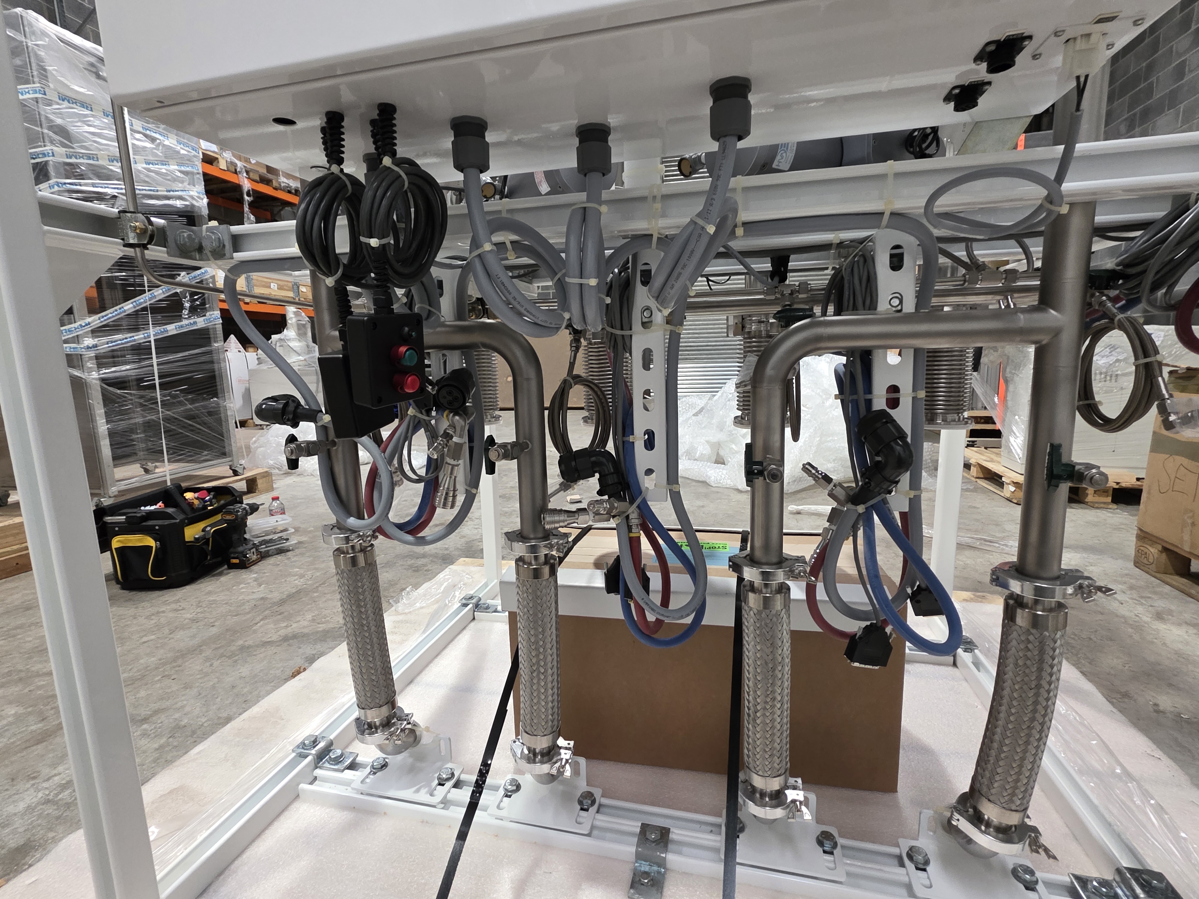 2015 Ebara OXT-14 Modular Pump Rack System – 4-Channel Automated Foreline Skid, New