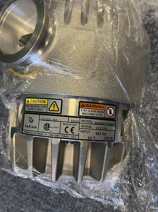Used Varian TV301 SF 9698917M005 Pump
