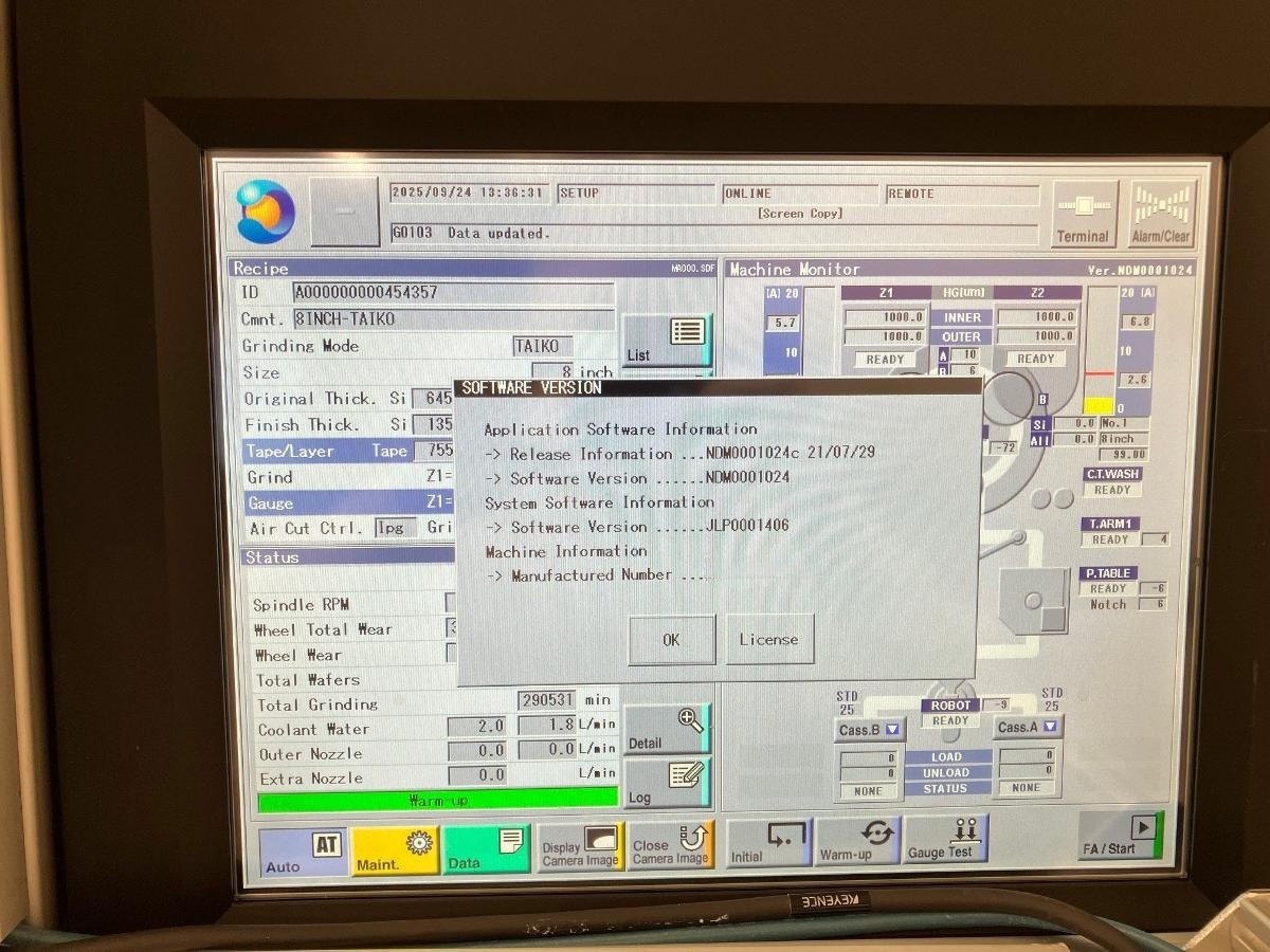 Used 2011 Disco DTG8440 Taiko Grinder