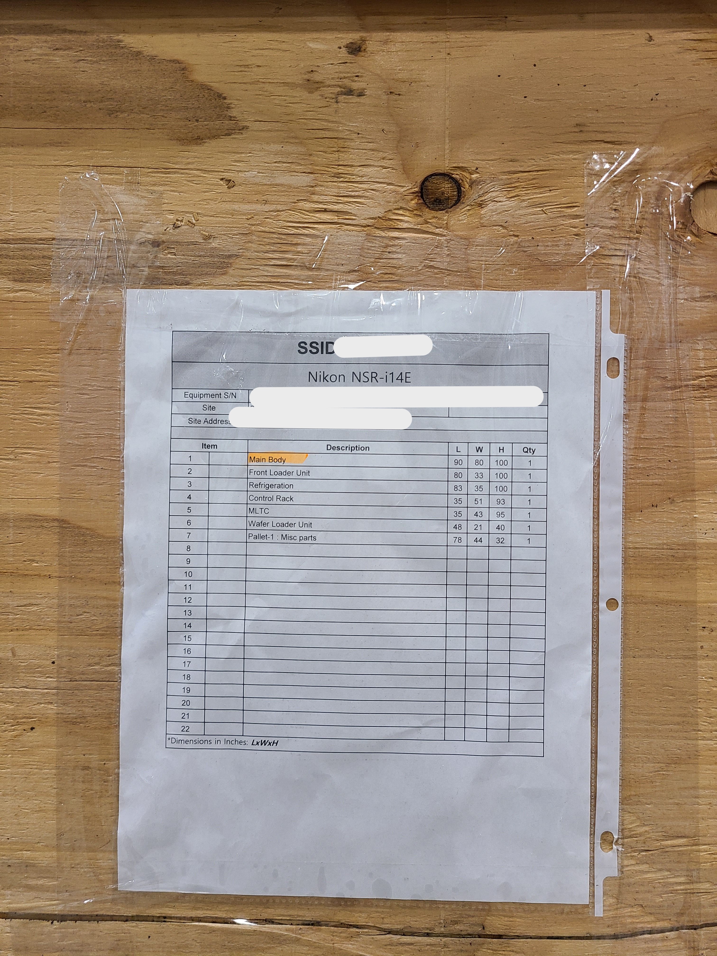 Used 1997 NIKON NSR-i14E