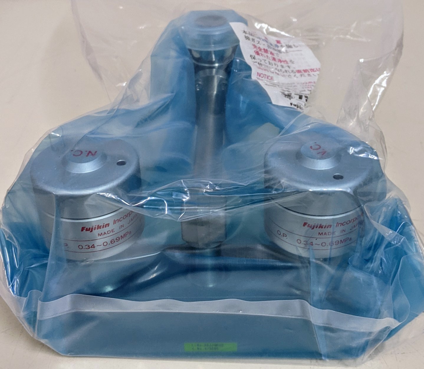 Used TEL BLOCK VALVE..FBL-20-NW16-2B3-LEC