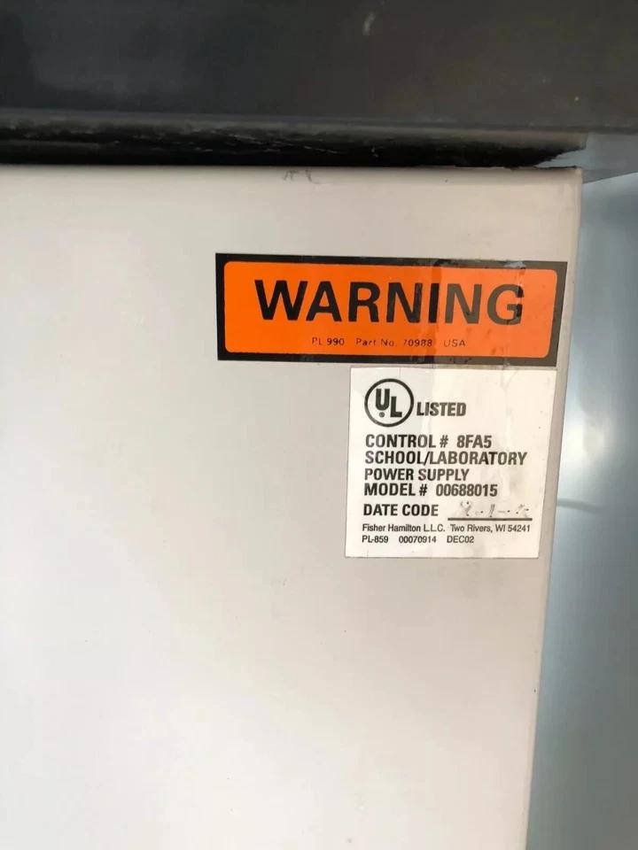 Used Leybold Sogevac SV 40 BIFC Rotary Vane Vacuum Pump with Noise Reduction Cabinet