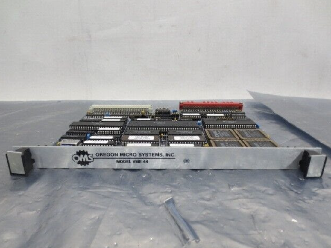 Used AMAT VME44 PCB, SPC0012, OREGON MICRO SYSTEMS SPEC CNTL DWG, 111397