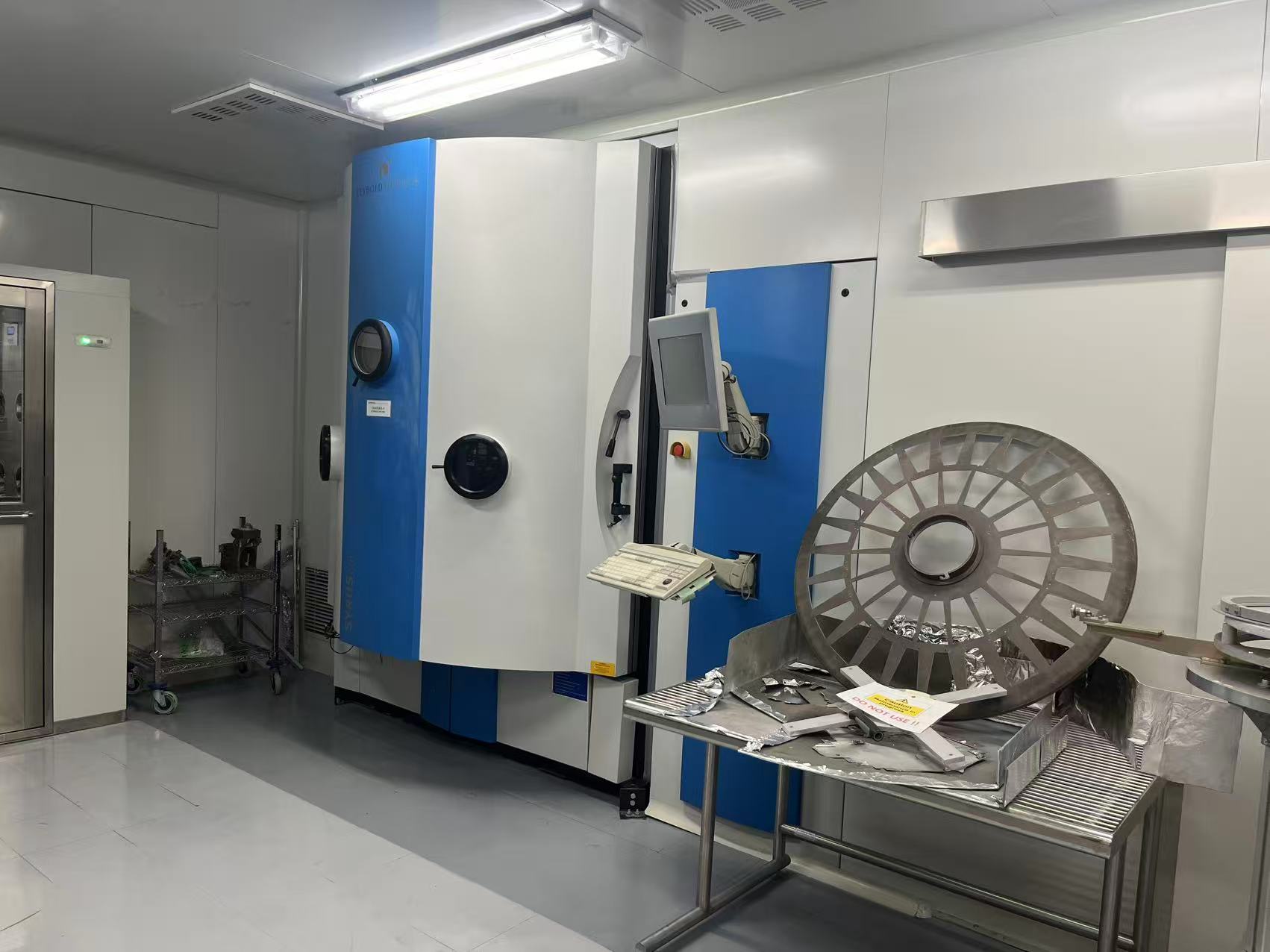 Used Leybold Optics SyrusPro 1510 Double APS Evaporator System