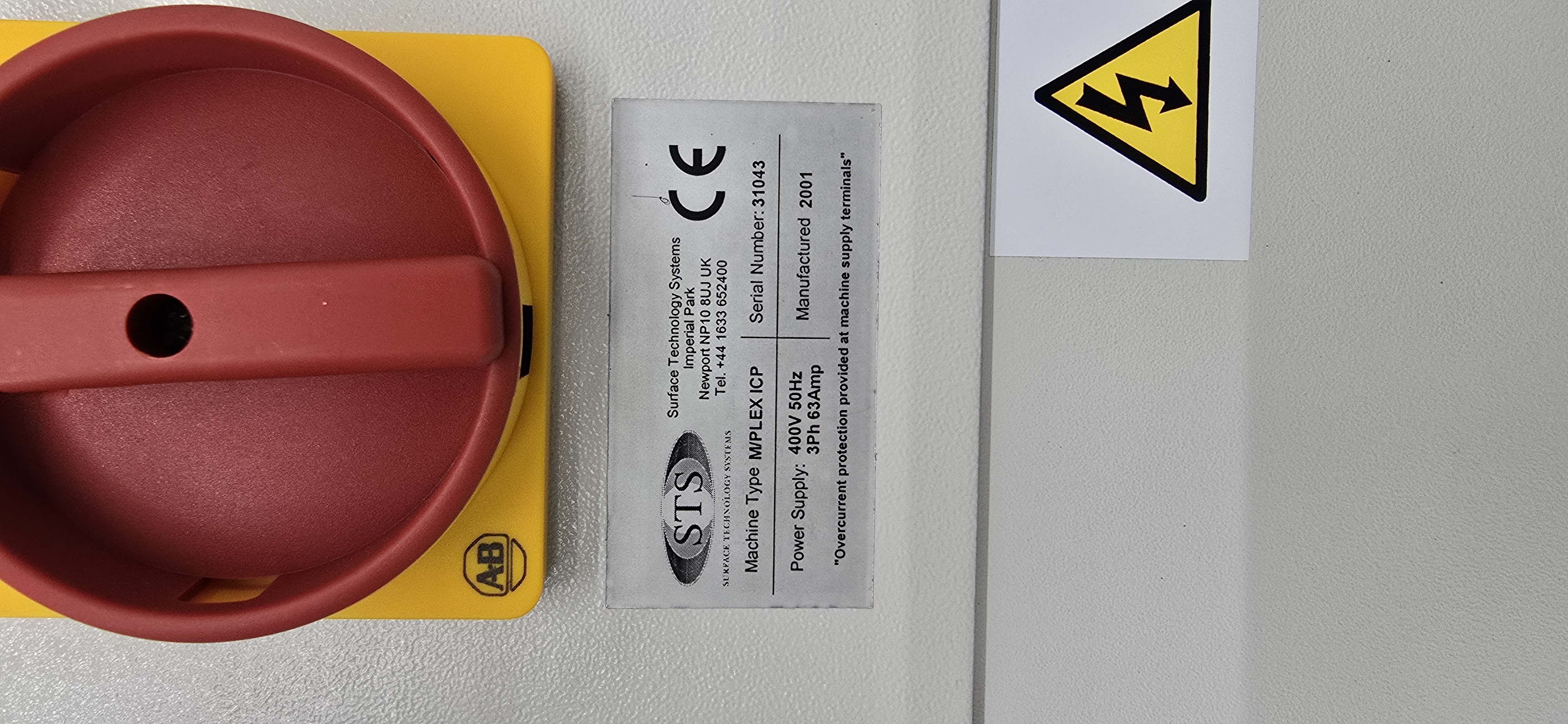 Used 2002 STS Multiplex CVD 100mm