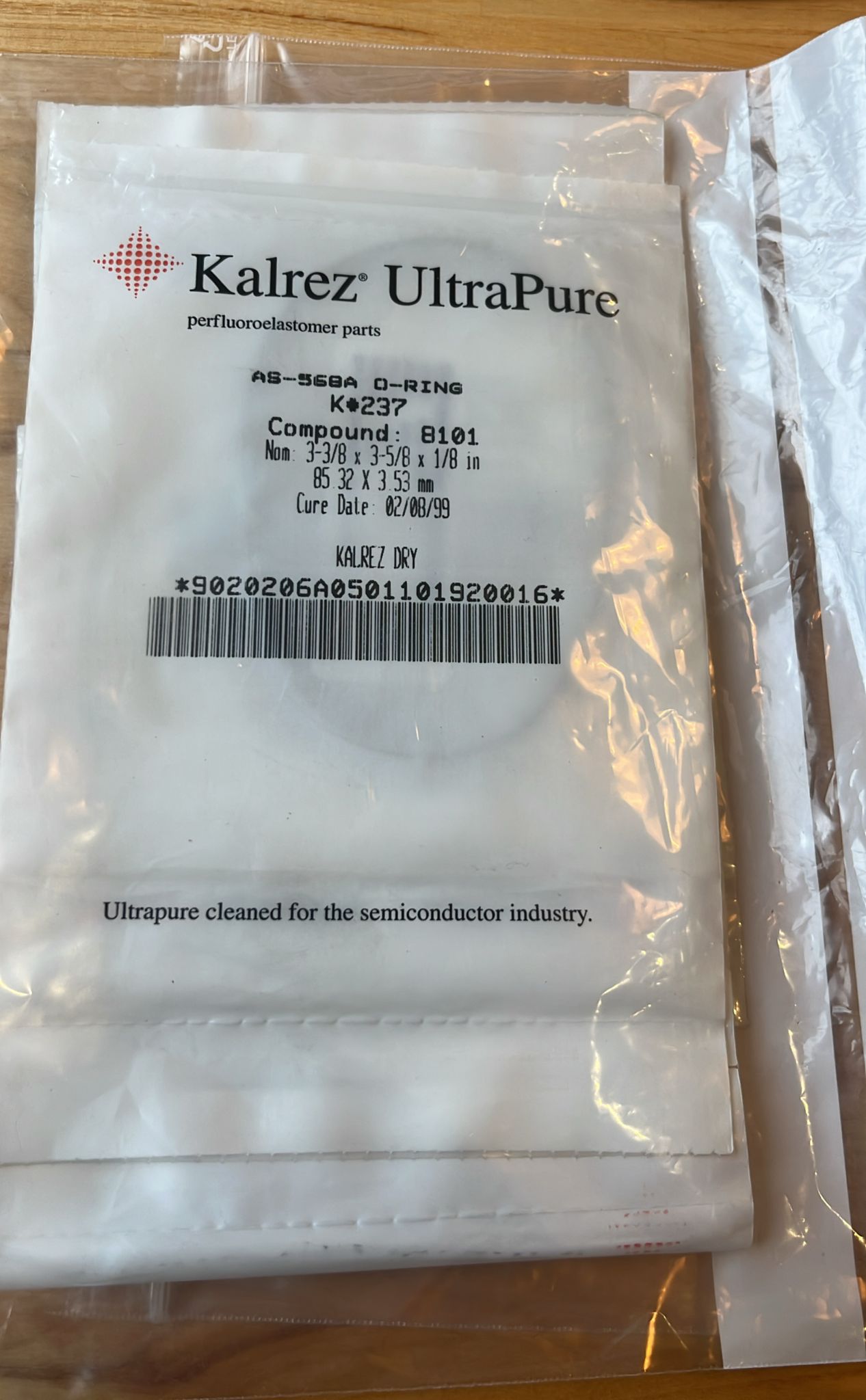 Used Applied Materials AMAT WXZ PART: O-RINGS - VARIOUS AVAILABLE