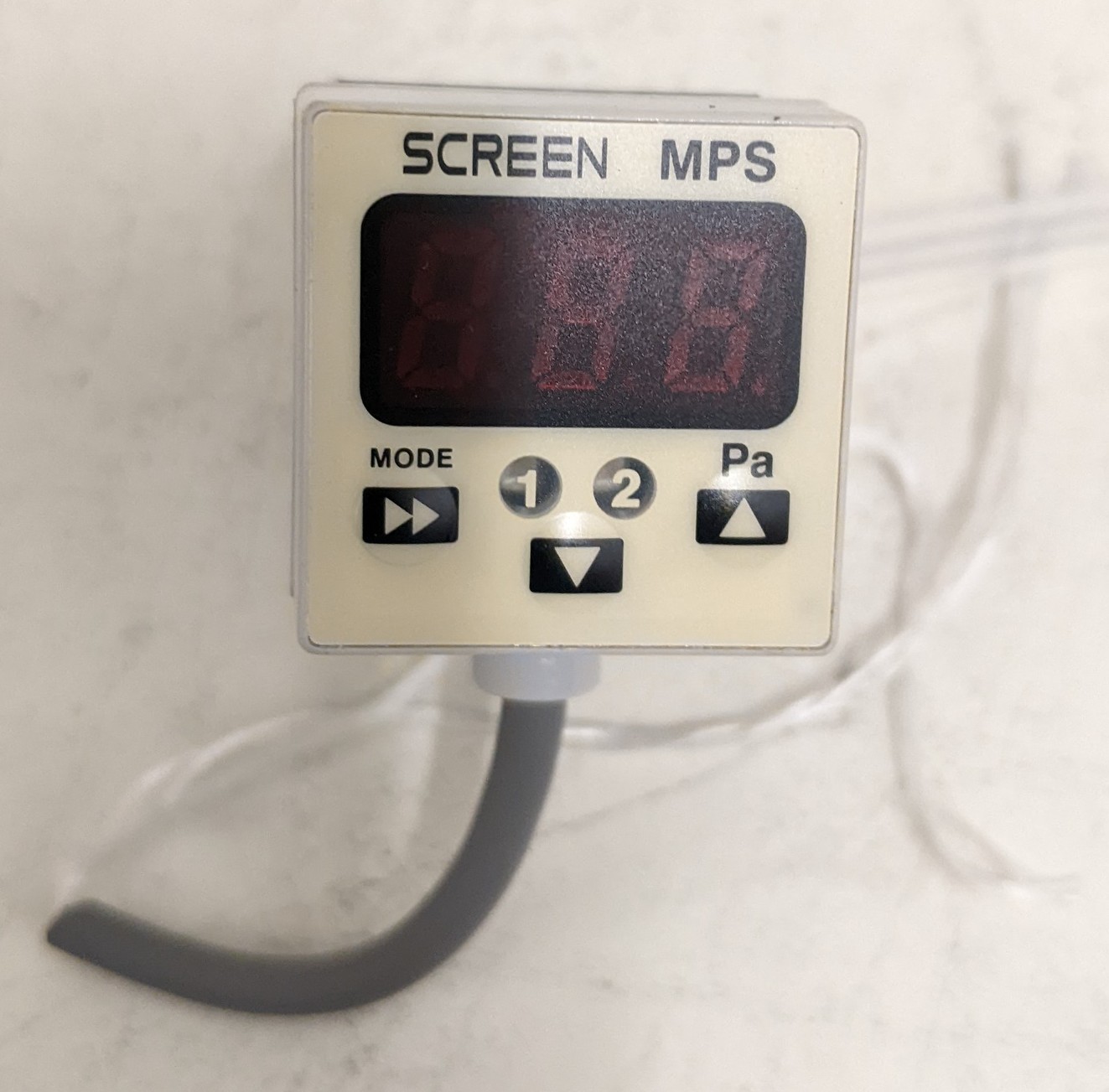 Used Screen CONVUM  Digital Vacuum Pressure Flow Sensor