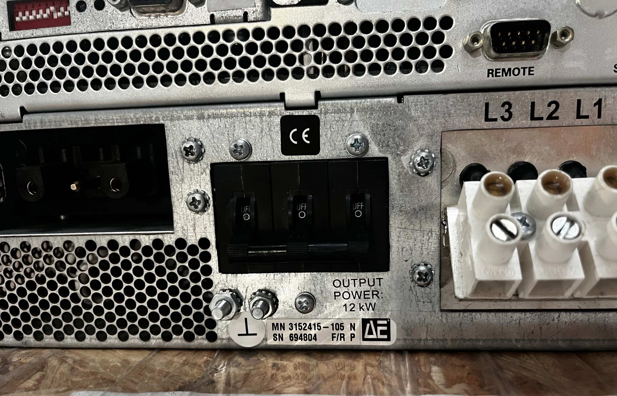 Used Advanced Energy AE Pinnacle 3152415-105N