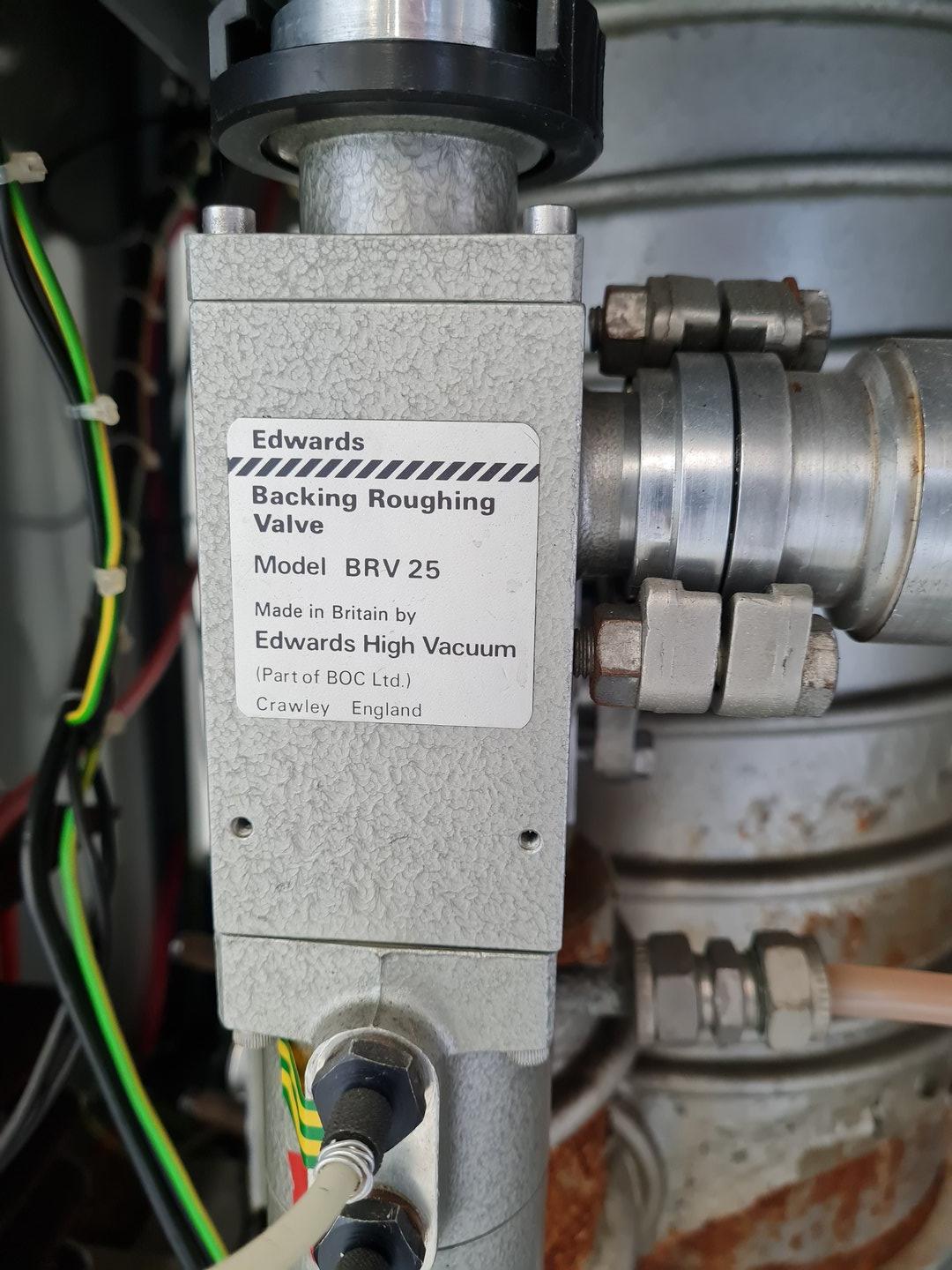 Used Edwards Edwards E480 Vacuum Thermal Evaporator Coating System Lab