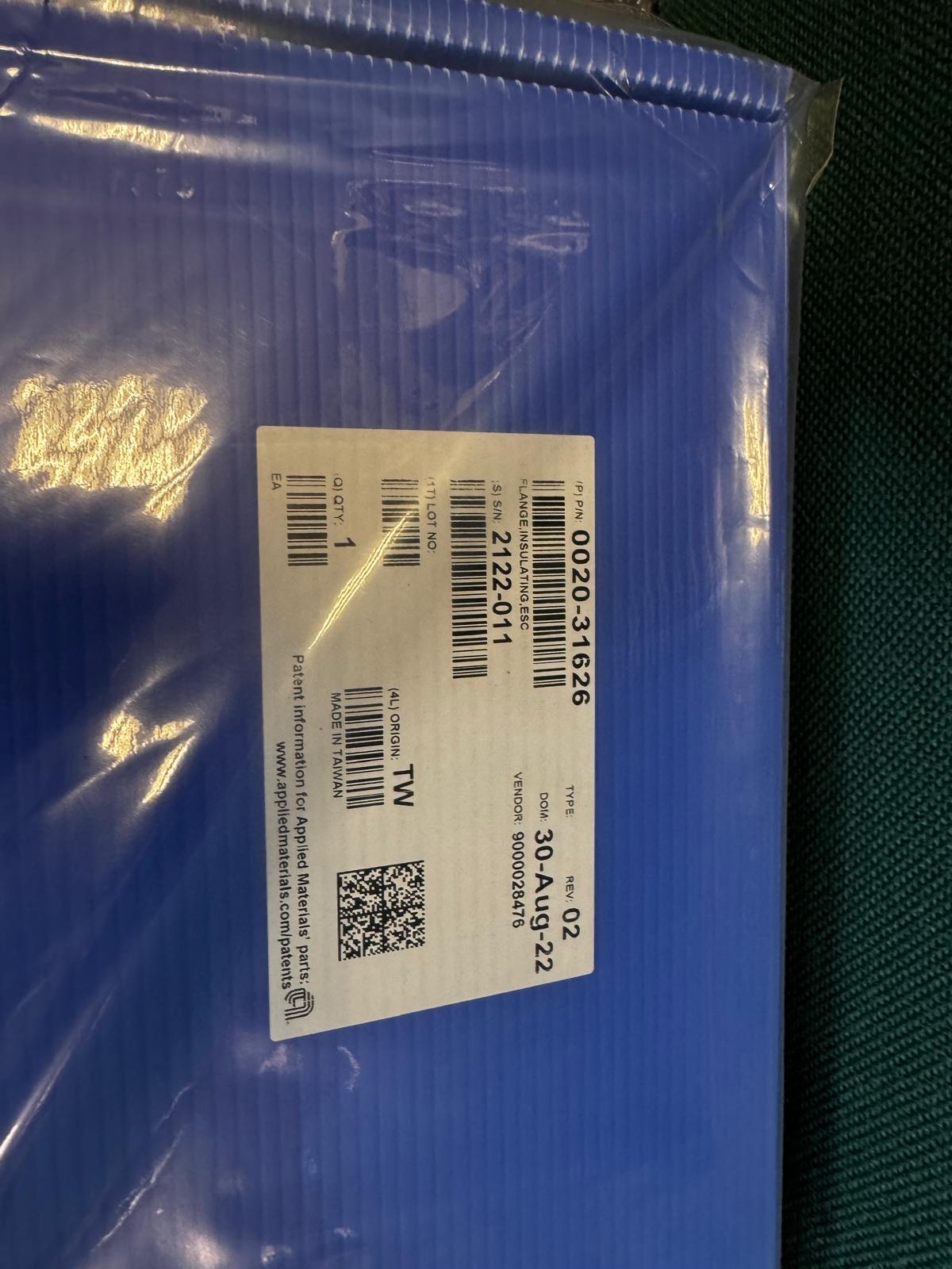 Used Applied Materials AMAT 0020-31626 INSULATING FLANGE