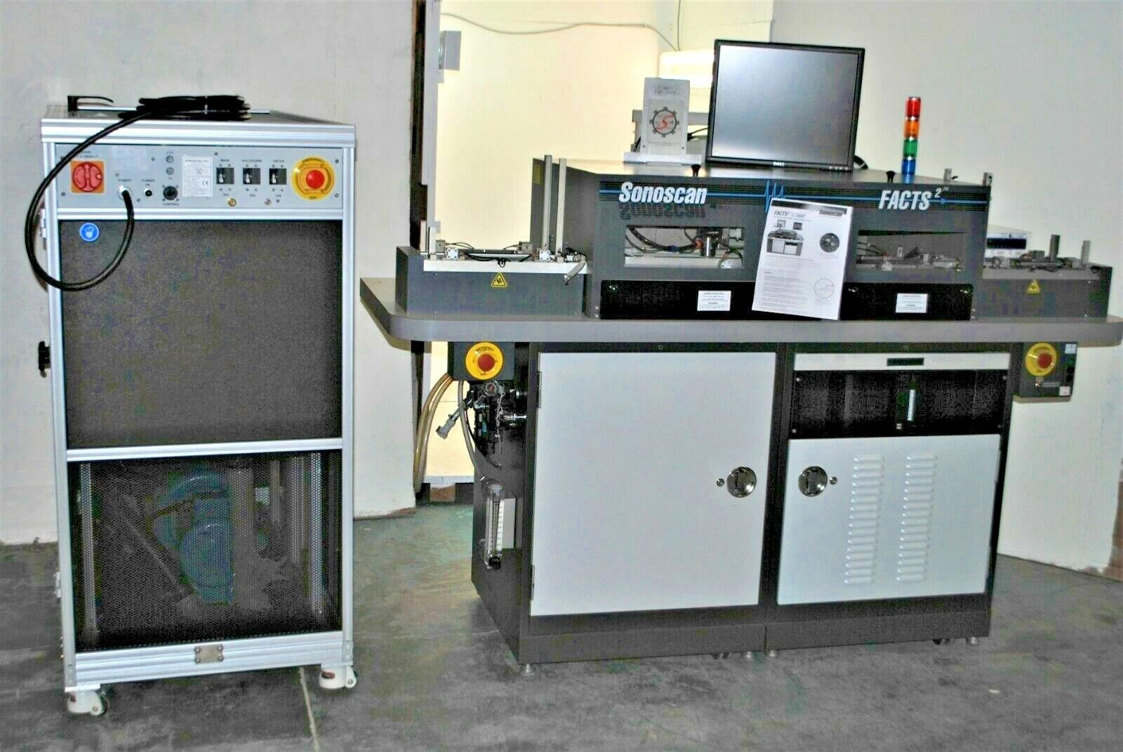 Used Sonoscan FACTS2 / C-SAM TRAY SCANNING SYSTEM