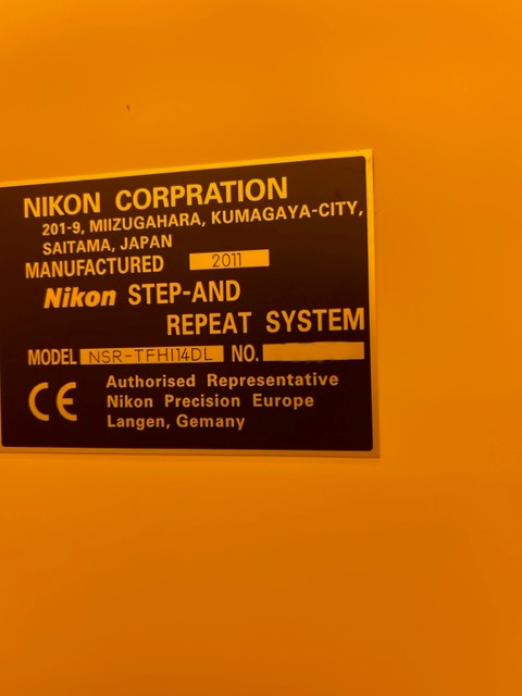 Used 2011 Nikon NSR-TFHi14DL Stepper