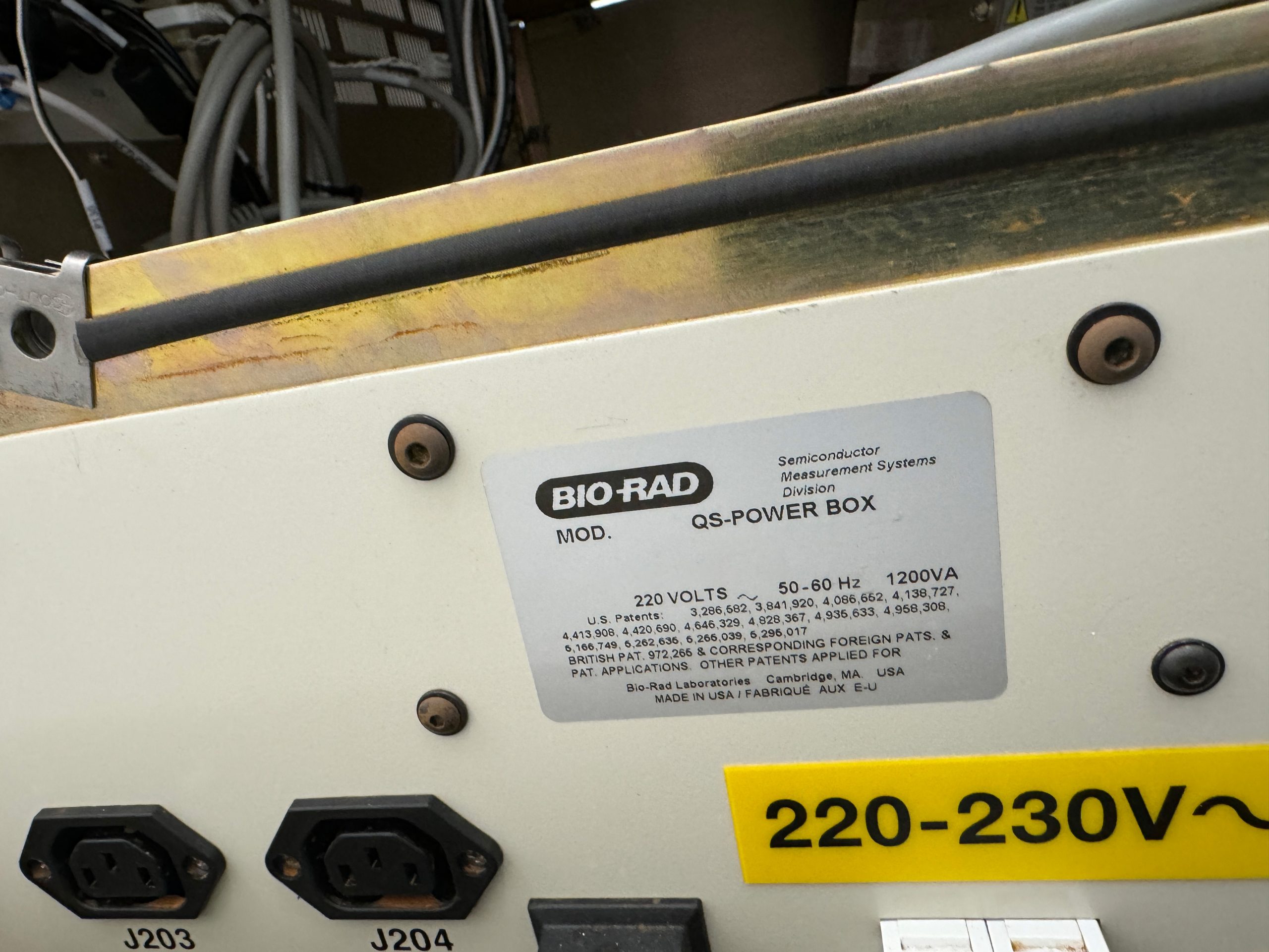 Used Biorad/Accent QS 2200 A Spectrometer