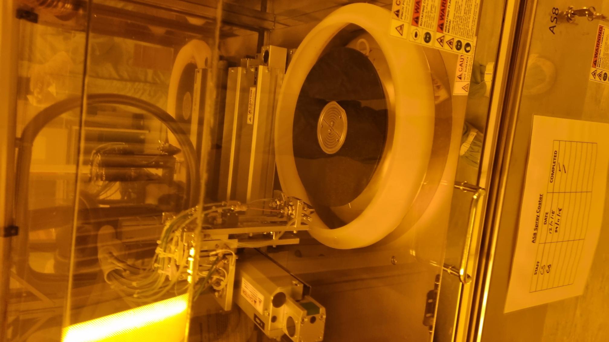 Used 2016 Suss Microtec AS8 Spray Coater