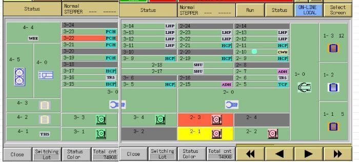 Used 2000 TEL ACT8 Coater Developer Dual Block 3c3d