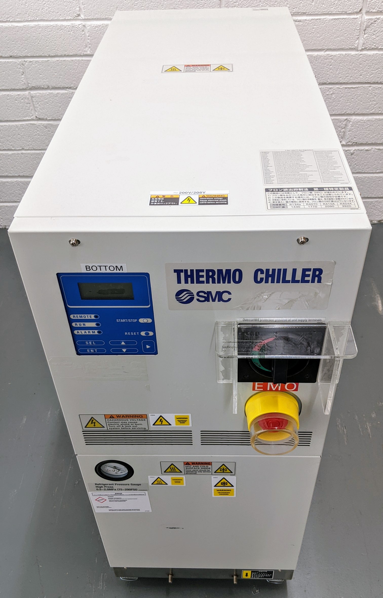 Used SMC Corporation Chiller