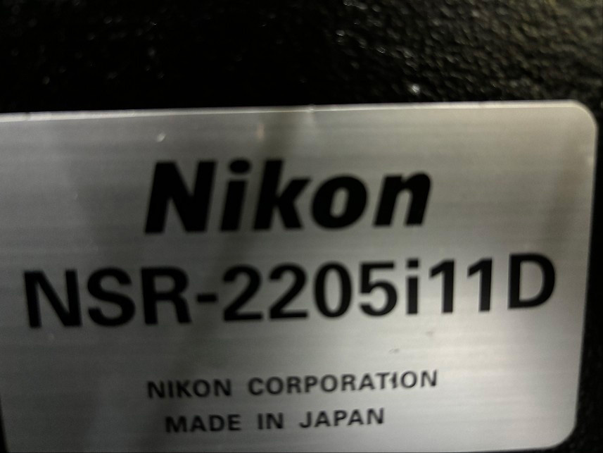 Used NIKON NSR 2205 i 11 D Stepper