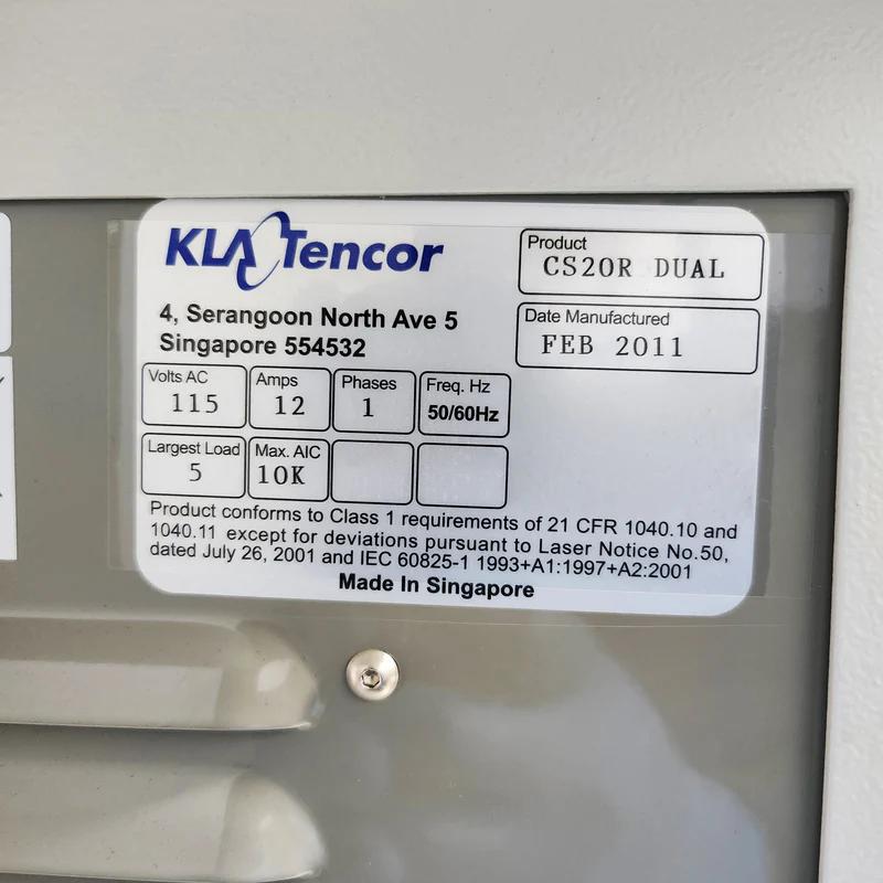 Used 2011 KLA Candela CS20