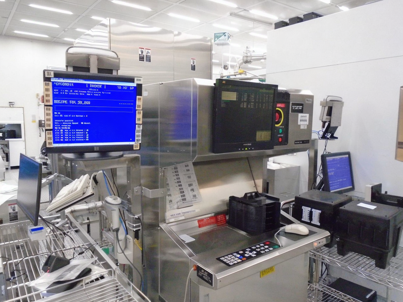 Used 1998 KLA TENCOR Surfscan 6420 Particle Defect System
